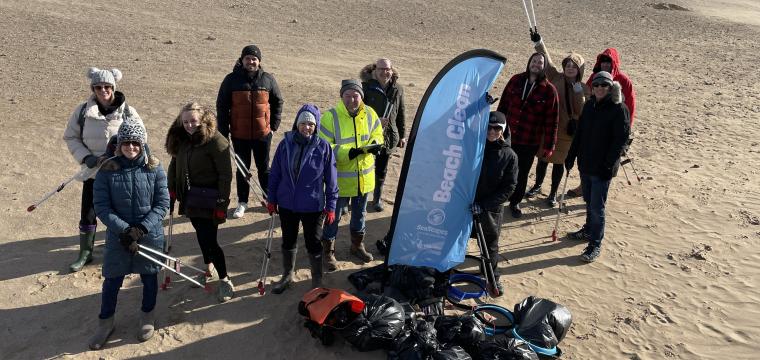 Beach clean