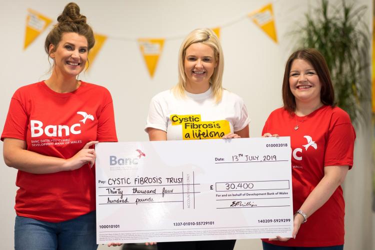 cystic fibrosis trust cheque