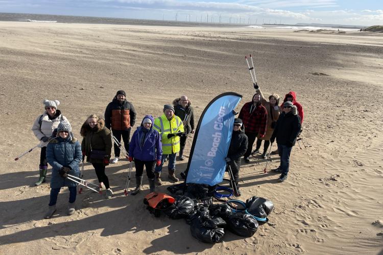 Beach clean